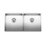 Evier 2 cuves À encastrer 40cm inox - 517231 Evier 2 cuves À encastrer 40cm inox - 517231