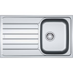 Evier  encastrer 45cm inox avec siphon - 005665