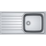 Evier  encastrer 60cm inox avec siphon - 006402