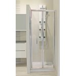 Façade ekla - façade pliante 70x185x0, 6cm - verre trempé - finitions chromé Façade ekla - façade pliante 70x185x0, 6cm - verre trempé - finitions chromé