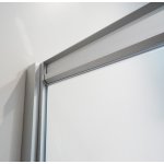 Façade napa - façade coulissante 180x195x0, 6cm - verre trempé - finitions chromé Façade napa - façade coulissante 180x195x0, 6cm - verre trempé - finitions chromé
