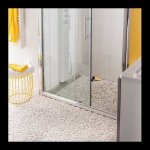 Feuille 300x300 galets rectifis beige