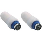 Fiche coaxiale droite � 9, 52 mm - 2 femelles