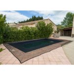 Filet de protection piscine 100g / m2 werkapro 6 x 12 m