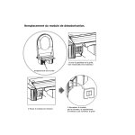 Filtre anti odeur pour cuvette suspendue japonaise lavante wc clean