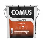 Flexacryl - 15l ton pierre - peinture de ravalement classe d3 (semi - paisse) impermabilisation faades ...