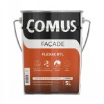 Flexacryl - 5l ton pierre - peinture de ravalement classe d3 (semi - paisse) impermabilisation faades ...