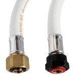 Flexible caoutchouc butane / propane - longueur 2 mètres - durée de vie : 10 ans Flexible caoutchouc butane / propane - longueur 2 mètres - durée de vie : 10 ans