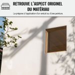 Fongicide concentr antimousse pour murs faade - limine aussi algues et lichens - anti - dpt vert ...