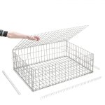 Gabion en kit - 100 cm x 70 cm x 30 cm maille carre 100 mm x 100 mm (agrafes)