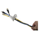 Gaine range cble blanc 20 1, 5m