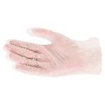 Gants vinyl jetables