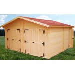 Garage bois massif 60mm 42. 16m2