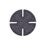 Gomme contact carton de 100 pices pneu recycl jouplast pour dalle