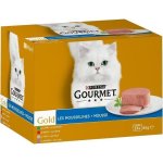 Gourmet gold les mousselines - pour chat adulte - 24 x 85 g
