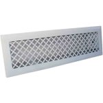 Grille de d�compression avec pr�cadre de hotte 60 x 195 mm