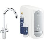Grohe kit de demarrage avec mitigeur bec c blue home 31455001