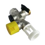 Groupe de sécurité droit siège téflon pour eau calcaire nf 20 / 27 (3 / 4'') Groupe de sécurité droit siège téflon pour eau calcaire nf 20 / 27 (3 / 4'')