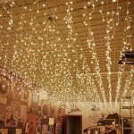 Guirlande led rideaux 220v 6m ip44 360 led - blanc chaud ( + transfo) - silamp