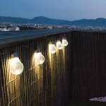 Guirlande lumineuse de jardin fantasy warm noir verre 7. 50m Guirlande lumineuse de jardin fantasy warm noir verre 7. 50m