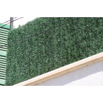 Haie artificielle bicolore 1x3m