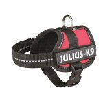 Harnais power julius - k9 - baby 1 - xs : 30 - 40 cm - 18 mm - rouge - pour chien