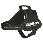 Harnais power julius - k9 - mini - m : 51 - 67 cm - 28 mm - noir - pour chien