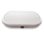 Hublot led eco ovale 15w - 1200 lm - dimensions 215 x 115 x62mm