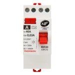 Interrupteur différentiel À vis - 40a type a nf - thomson Interrupteur différentiel À vis - 40a type a nf - thomson