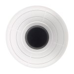 Interrupteur  pied bi colore pour luminaire - argent - zenitech