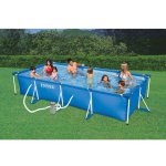 Intex - kit piscine metal frame junior rect tubulaire l4, 50 x l2, 20 x h0, 84m