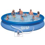 Intex kit piscine ronde autoportee easy set - 457, 2 x 83, 82 cm