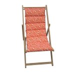 Jardin prive chilienne matelassee vague - toile amovible Jardin prive chilienne matelassee vague - toile amovible