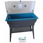 Jardini�re calipso combi 40l gris / turquoise.