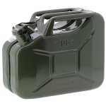 Jerrican essence en mtal - 10 litres