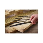 Jeu de 5 lames de coupe bois hcs pour scie sabre dewalt dt2352 - qz (240 mm)