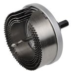 Jeu de 5 scies en cloche hcs