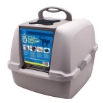 Jumbo maison de toilette pour chat 46x55x45 cm