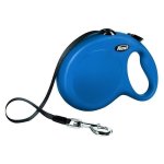 Kerbl laisse - sangle flexi newclassic l - longueur : 8 m - poids max : 50 kg - bleu - pour chien Kerbl laisse - sangle flexi newclassic l - longueur : 8 m - poids max : 50 kg - bleu - pour chien