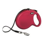 Kerbl laisse - sangle flexi newclassic l - longueur : 8 m - poids max : 50 kg - rouge - pour chien Kerbl laisse - sangle flexi newclassic l - longueur : 8 m - poids max : 50 kg - rouge - pour chien