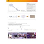 Kit de bandes lumineuses 5 metre rgb wifi compatibles avec alexa, google assistant