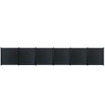 Kit clture h1. 85xl11. 29 m bois composite philly gris structure aluminium set de base + 5 extensions ...