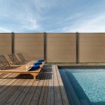 Kit clôture h1. 85xl3. 81 m en bois composite philly marron et structure aluminium set de base + 1 extension ... Kit clôture h1. 85xl3. 81 m en bois composite philly marron et structure aluminium set de base + 1 extension ...