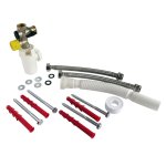 Kit complet de raccordement chauffe - eau avec groupe de scurit eau calcaire