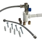 Kit complet de raccordement chauffe - eau avec groupe de scurit eau neutre