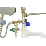 Kit complet de raccordement chauffe - eau avec groupe de scurit eau neutre