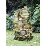 Kit fontaine chute d'eau de jardin ou d'intérieur miami Kit fontaine chute d'eau de jardin ou d'intérieur miami