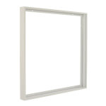 Kit de pose en saillie pour dalle led 600x600 blanc Kit de pose en saillie pour dalle led 600x600 blanc