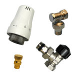 Kit radiateur robinet thermostatique équerre Kit radiateur robinet thermostatique équerre