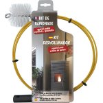 Kit de ramonage dmo, canne 3 m, hrisson synthtique, diam. 80mm
